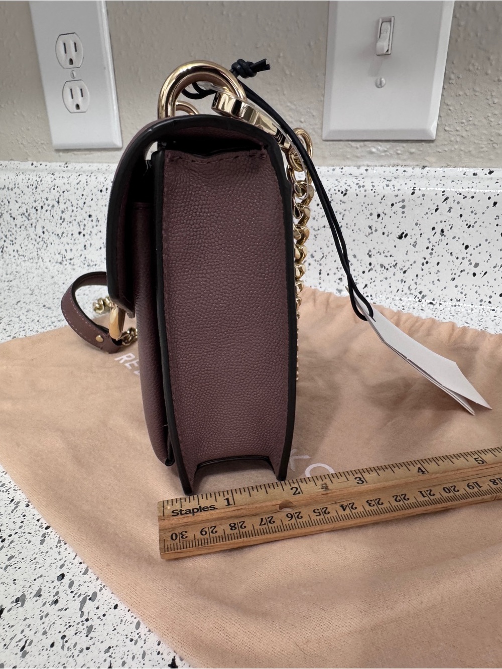 Rebecca Minkoff Jean Xbody Shoulder Bag Mink - Picture 15 of 16